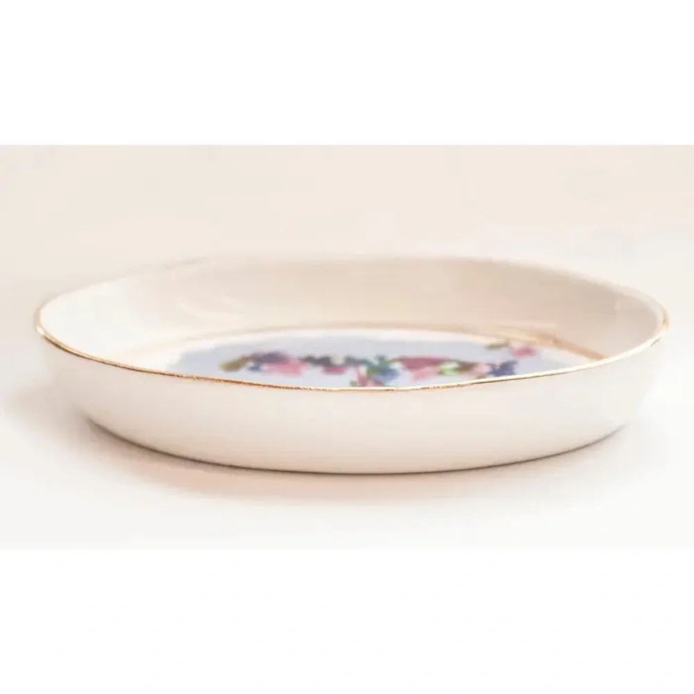 Anthropologie Kiana Mosley Monogram Trinket Dish